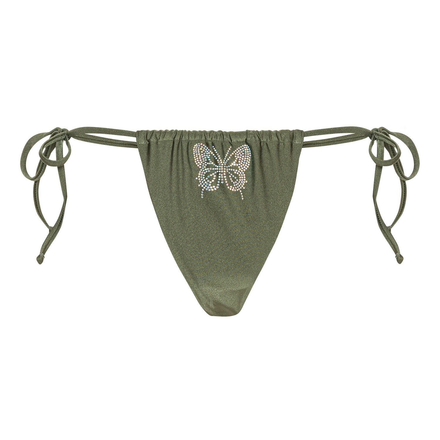Butterfly bikinitrusser - Army